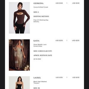 House of CB Katja Dress